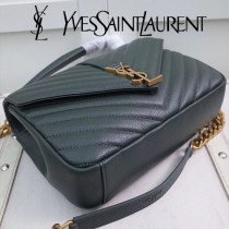 YSL原版皮新款小號392737  Saint Laurent  新款山羊紋肩背包