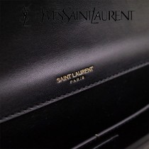 YSL原版皮新款532595   BABY VICKY BAG 中號斜背包 原版小羊皮  進口五金