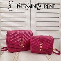 YSL原版皮新款532662-01 SULPICE 新款小號繡線鏈條包