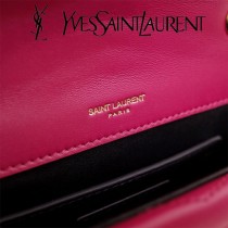 YSL原版皮新款532662-01 SULPICE 新款小號繡線鏈條包