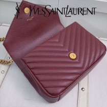 YSL原版皮新款小號392737-3  Saint Laurent  新款山羊紋肩背包