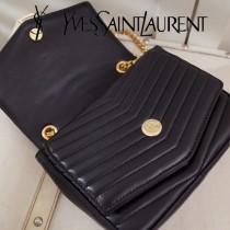 YSL原版皮新款532662-02 SULPICE 新款小號繡線鏈條包