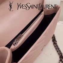 YSL原版皮新款小號392737-2  Saint Laurent  新款山羊紋肩背包