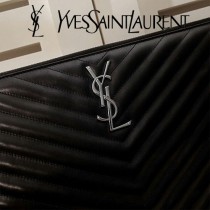YSL原版皮新款大號440222MONOGRAM圖案型手包