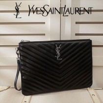 YSL原版皮新款大號440222MONOGRAM圖案型手包