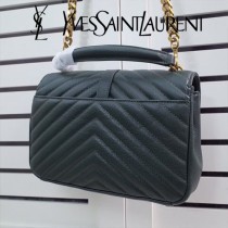 YSL原版皮新款小號392737  Saint Laurent  新款山羊紋肩背包