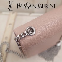 YSL原版皮新款474366進口牛皮，全銅五金 人手必備的標誌性斜挎包