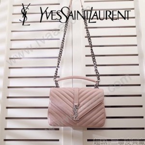 YSL原版皮新款小號392737-2  Saint Laurent  新款山羊紋肩背包