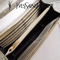 YSL原版皮新款447933-1最新魚子醬配定制五金 斜背包肩帶取下可以當手抓包