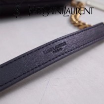 YSL原版皮新款小號392737-1  Saint Laurent  新款山羊紋肩背包