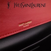 YSL原版皮新款532595-1   BABY VICKY BAG 中號斜背包 原版小羊皮  進口五金