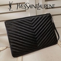 YSL原版皮新款大號440222MONOGRAM圖案型手包