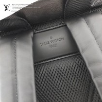 LV-M43409  路易威登新款原版皮閃電系列男士雙肩包書包