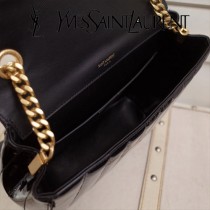 YSL原版皮新款532595   BABY VICKY BAG 中號斜背包 原版小羊皮  進口五金