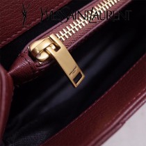 YSL原版皮新款小號392737-3  Saint Laurent  新款山羊紋肩背包