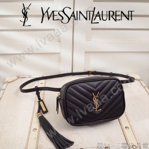 YSL原版皮新款534817-2 可調節式腰包
