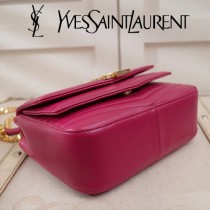 YSL原版皮新款532662-01 SULPICE 新款小號繡線鏈條包