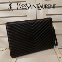 YSL原版皮新款大號440222MONOGRAM圖案型手包