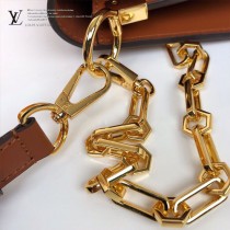 LV-M52019 新款原版皮 專櫃走秀系列郵差包