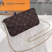 LV-M61276-03 新款原版皮3件套女士手包斜背包
