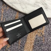 LV-N64002-02  路易威登新款原版皮男士短款錢夾