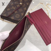 LV-M61276-03 新款原版皮3件套女士手包斜背包