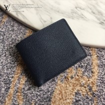 LV-N64002-04  路易威登新款原版皮男士短款錢夾