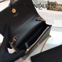 YSL新款原版皮  354122-1 流蘇 斜背包 進口瑪莎拉蒂皮