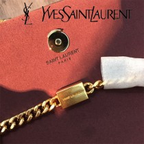 YSL新款原版皮  377829 流蘇  鱷魚進口亞光皮紋