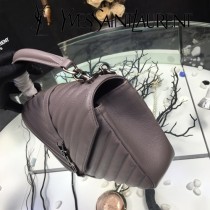 YSL新款原版皮392737-1郵差包