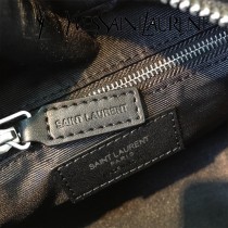 YSL新款原版皮492737 經典柔和造型頂部拉鏈保齡球包