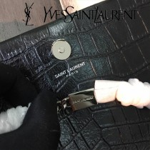YSL新款原版皮377829-1流蘇 鱷魚進口皮紋