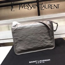 YSL新款原版皮  498894-04 NIKI系列郵差包