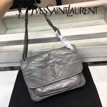 YSL新款原版皮  498894-04 NIKI系列郵差包