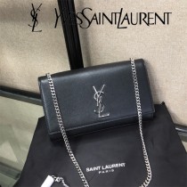 YSL新款原版皮 354021-1 魚子醬頂級進口牛皮
