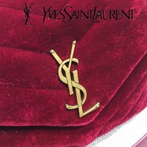 YSL新款原版皮  392277-2 最新款天鵝絨斜背包
