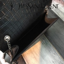 YSL新款原版皮377829-1流蘇 鱷魚進口皮紋