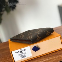 LV-M60895-01  路易威登專櫃同步原版皮系列男士短夾