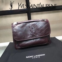 YSL新款原版皮  498894-03 NIKI系列郵差包
