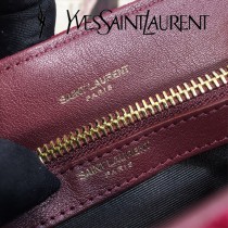 YSL新款原版皮  392277-2 最新款天鵝絨斜背包