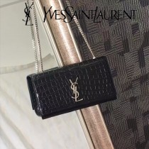 YSL新款原版皮354021鱷魚進口皮紋