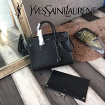 YSL新款原版皮398709 配白線 新款風琴包YSL新款原版皮398709 配白線 新款風琴包