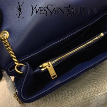 YSL新款原版皮  392277-3 最新款天鵝絨斜背包