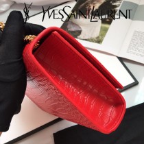 YSL新款原版皮354119小鱷 流蘇仿斜背包