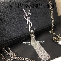 YSL新款原版皮354119 流蘇 魚子醬頂級進口牛皮