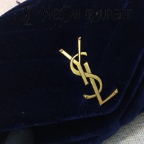 YSL新款原版皮  392277-3 最新款天鵝絨斜背包