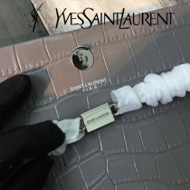 YSL新款原版皮377829-2流蘇 鱷魚進口皮紋