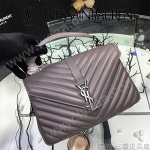 YSL新款原版皮392737-1郵差包