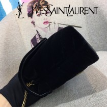 YSL新款原版皮  392277 最新款天鵝絨斜背包