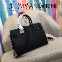 YSL新款原版皮  491715-01 風琴包